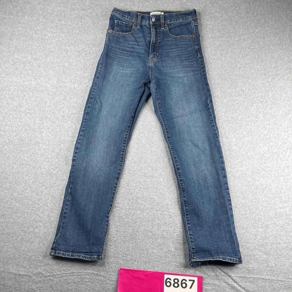 Jessica Simpson Denim Jeans Womens Size 27 Harmony High Rise Slim Straight